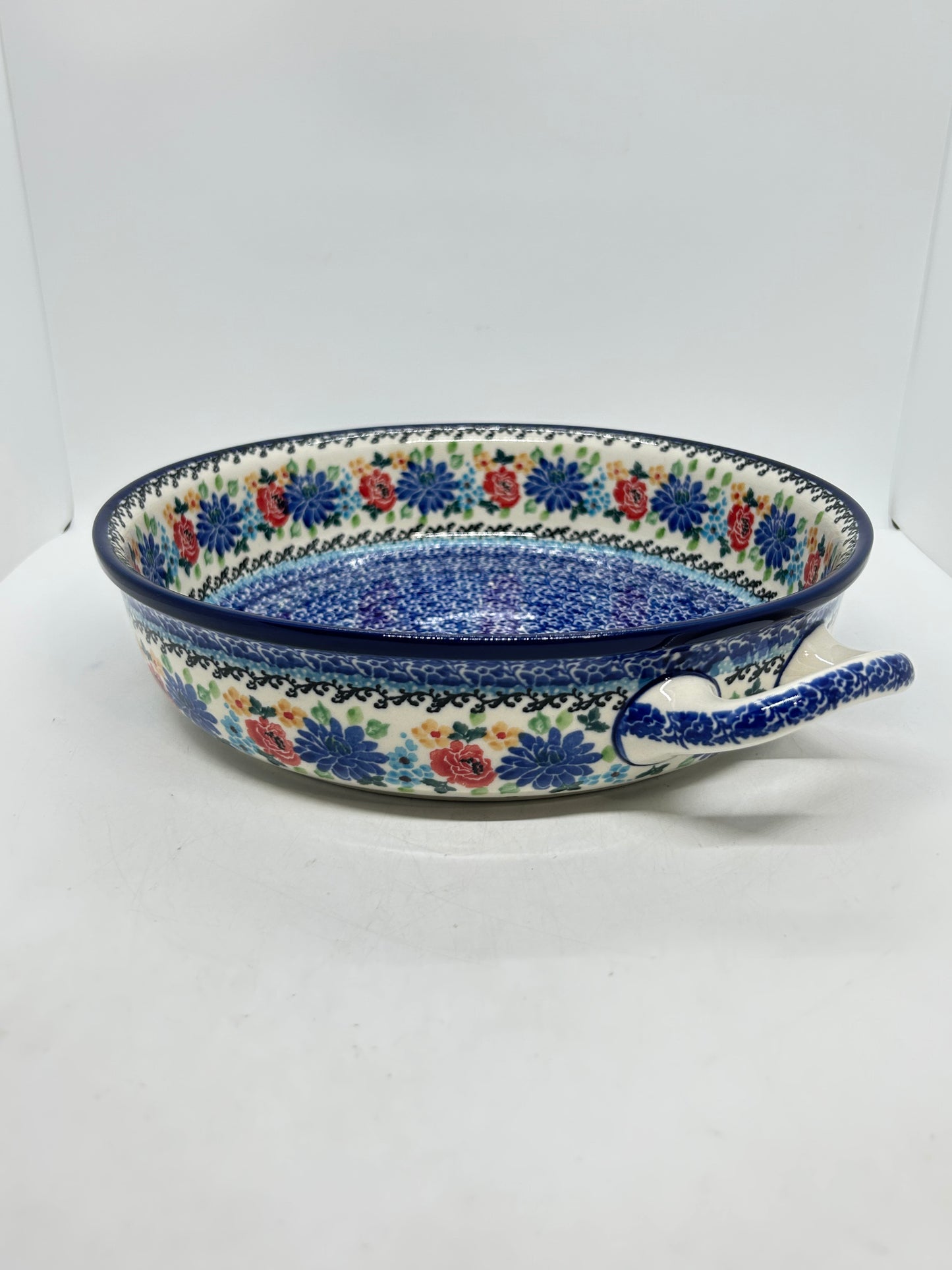 Baker ~ Round w/ Handles ~ 10 inch ~ 3264X ~ T4!