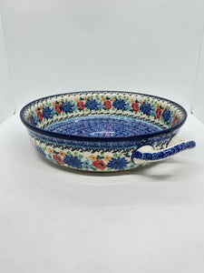 Baker ~ Round w/ Handles ~ 10 inch ~ 3264X ~ T4!