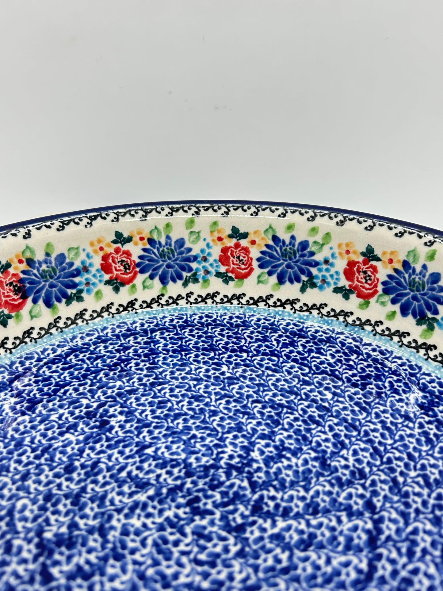 Baker ~ Round w/ Handles ~ 10 inch ~ 3264X ~ T4!
