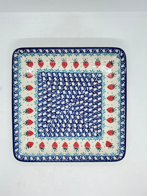Square Plate ~ 8 inch - 2755X - T4!