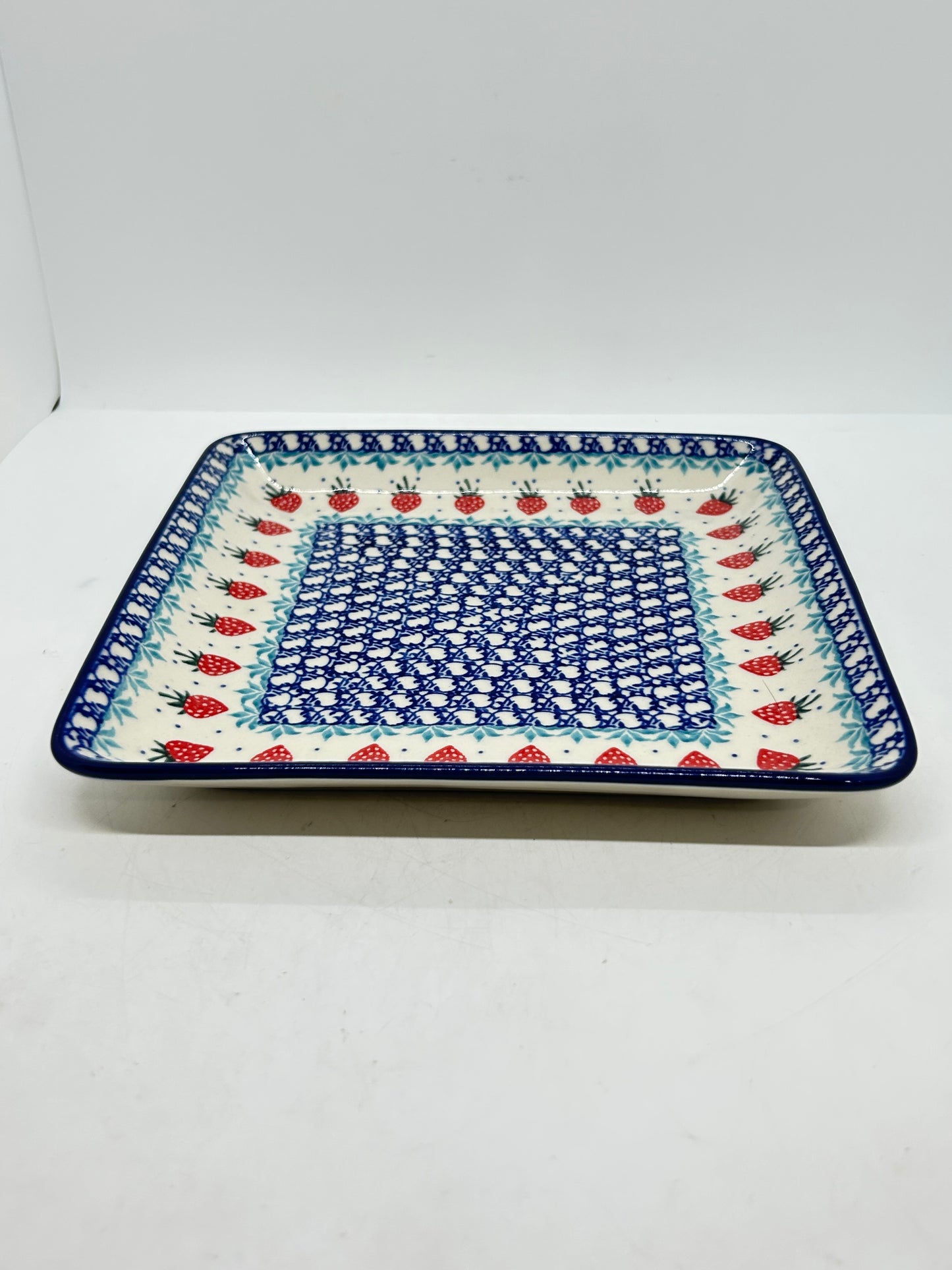 Square Plate ~ 8 inch - 2755X - T4!