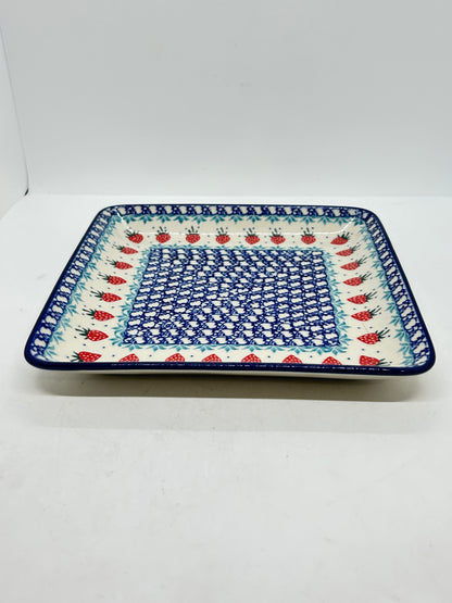Square Plate ~ 8 inch - 2755X - T4!