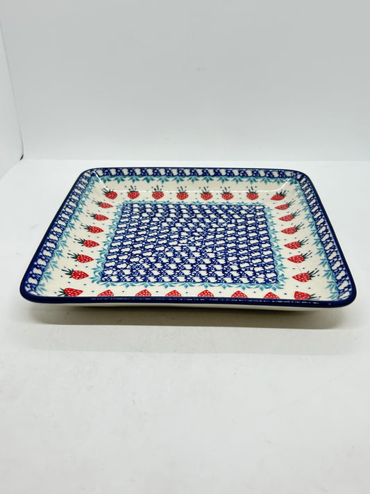 Square Plate ~ 8 inch - 2755X - T4!