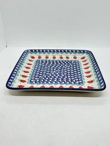 Square Plate ~ 8 inch - 2755X - T4!