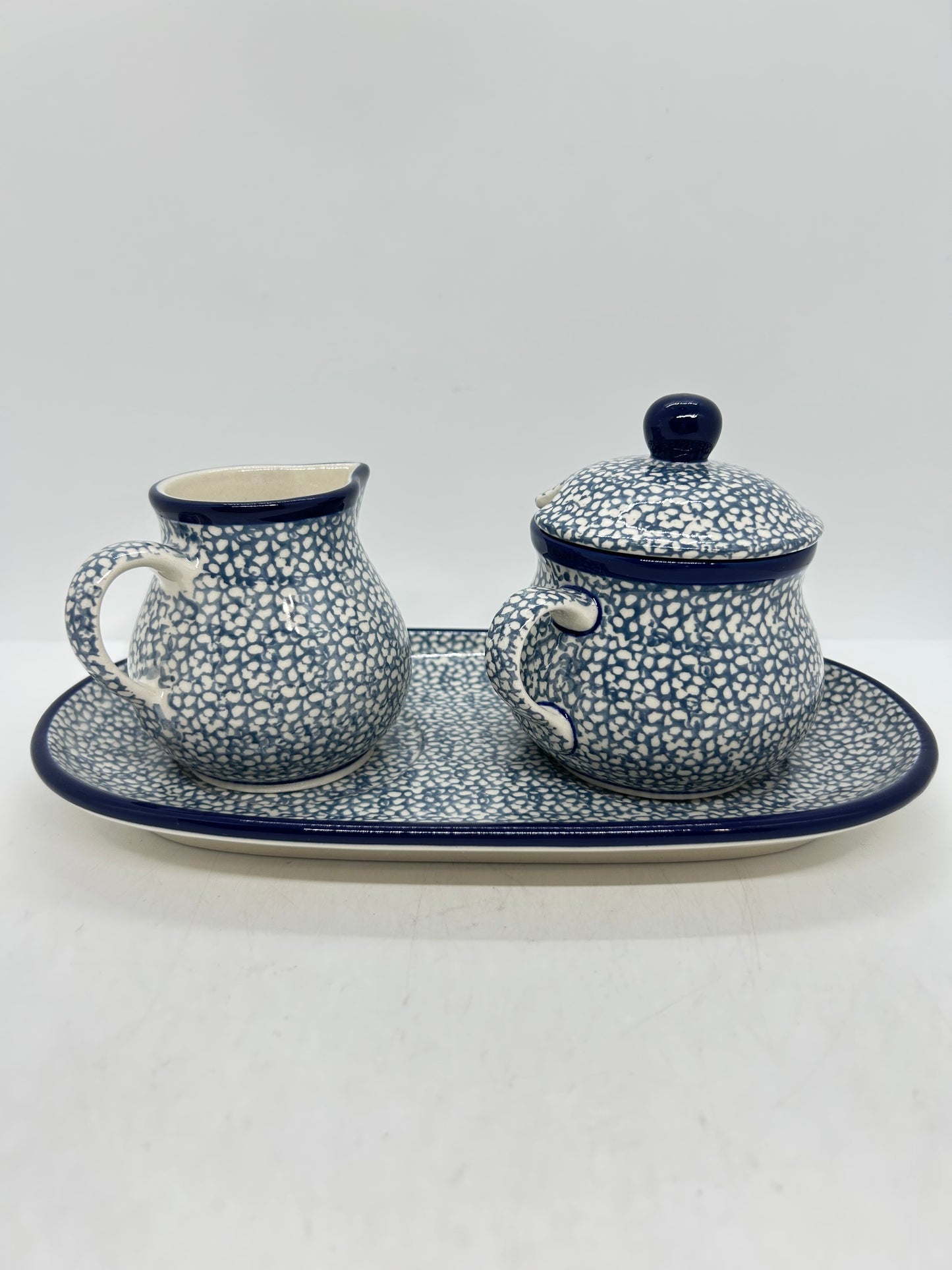 Cream (6 oz) & Sugar (7oz) w/Plate ~ 288AX - T1!