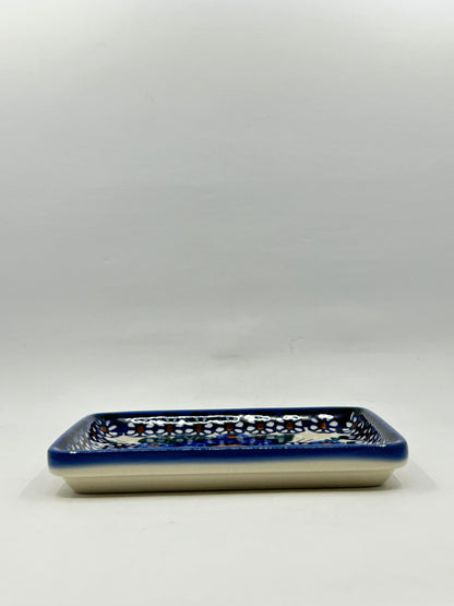 Flat Soap Dish with Rim - D74 - Art