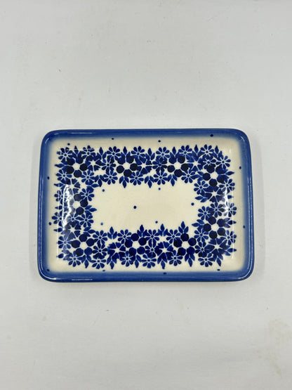 Flat Soap Dish with Rim - D51