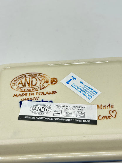 Flat Soap Dish with Rim - D139