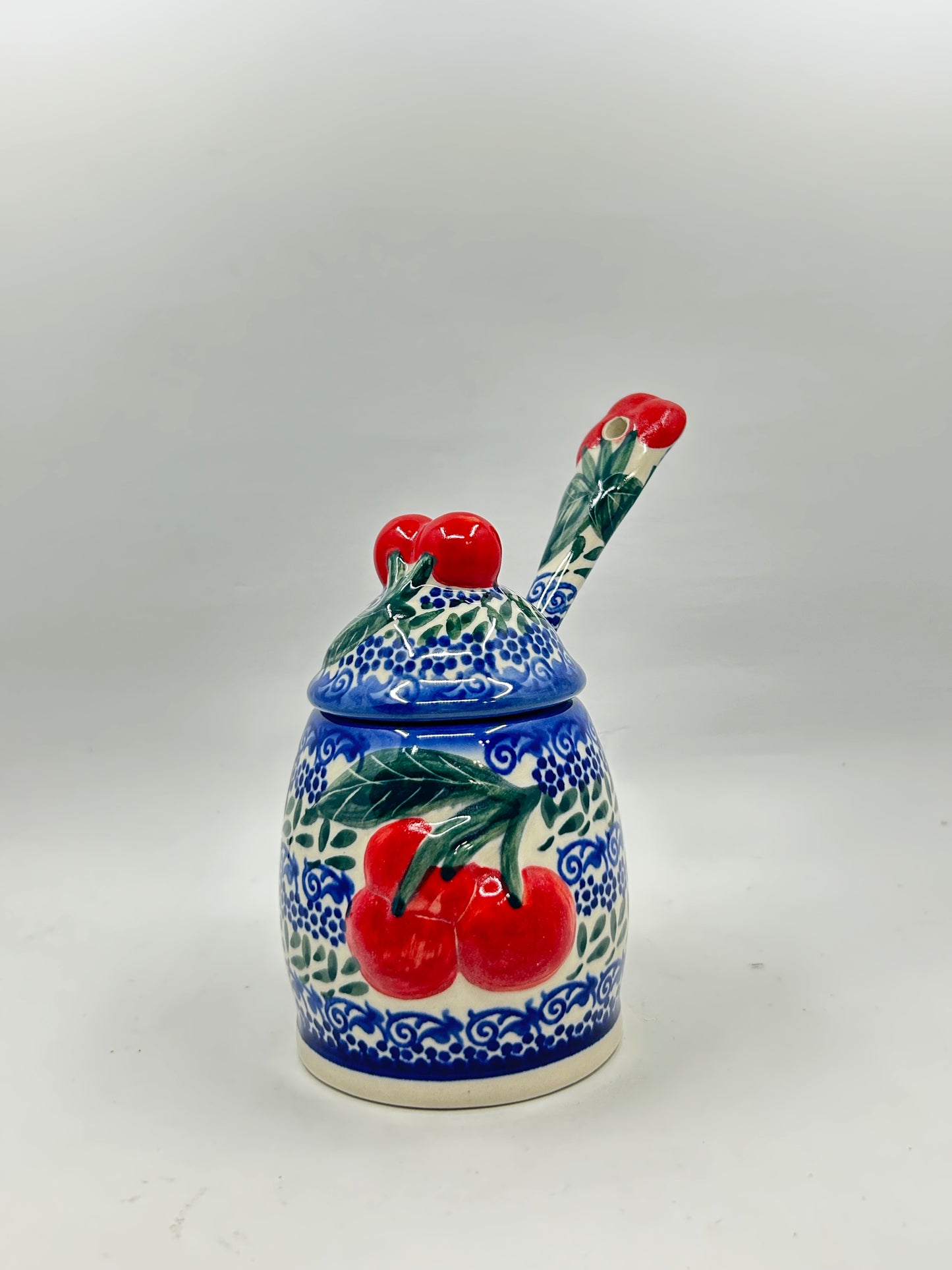 A2 Cherry Jam Jar - D75