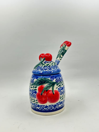 A2 Cherry Jam Jar - D75