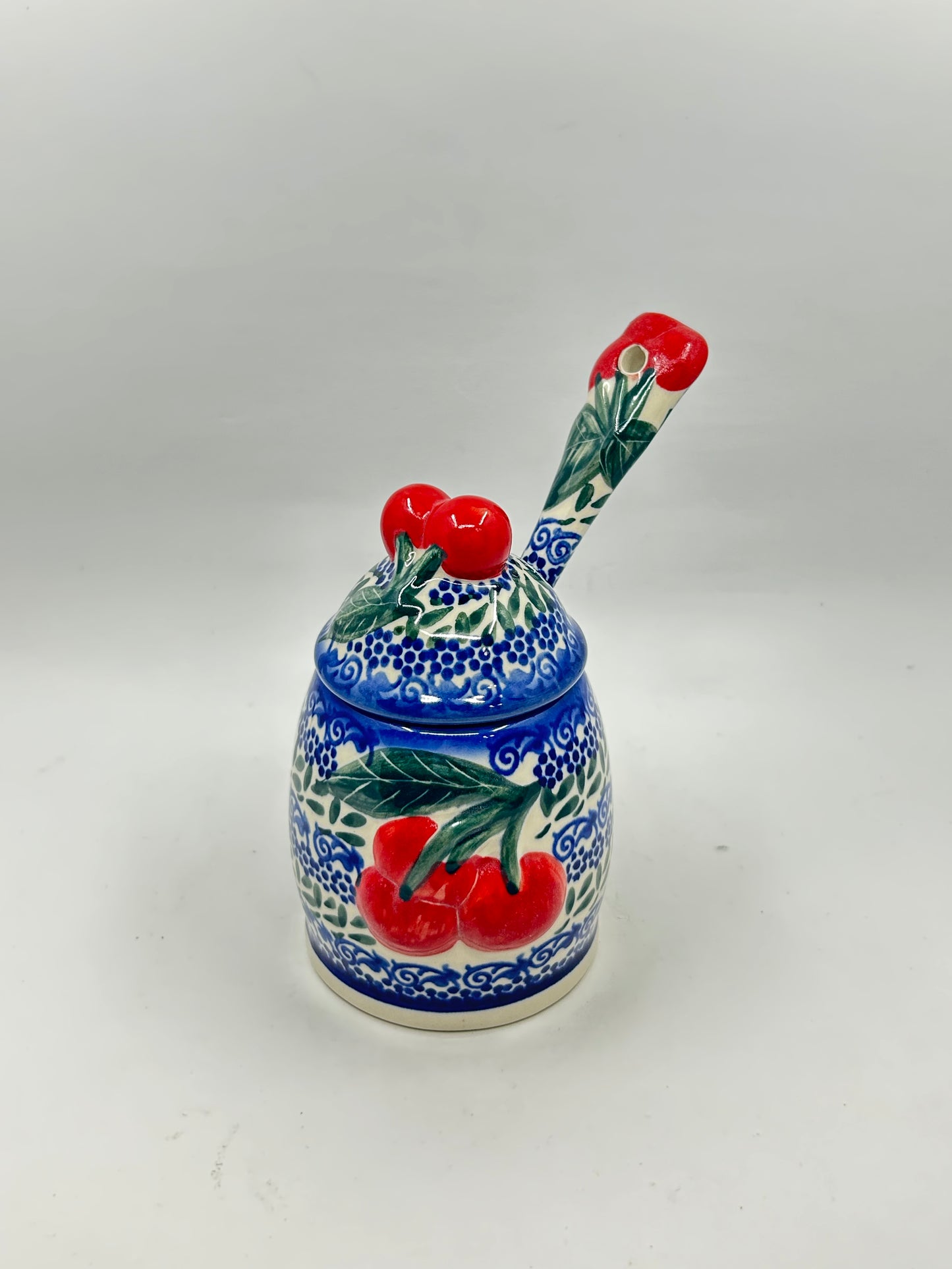 A2 Cherry Jam Jar - D75