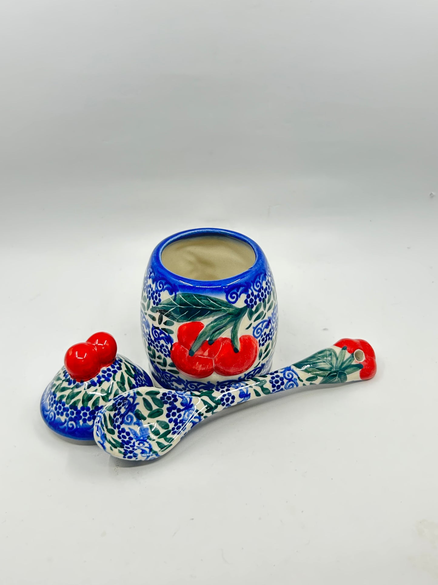 A2 Cherry Jam Jar - D75