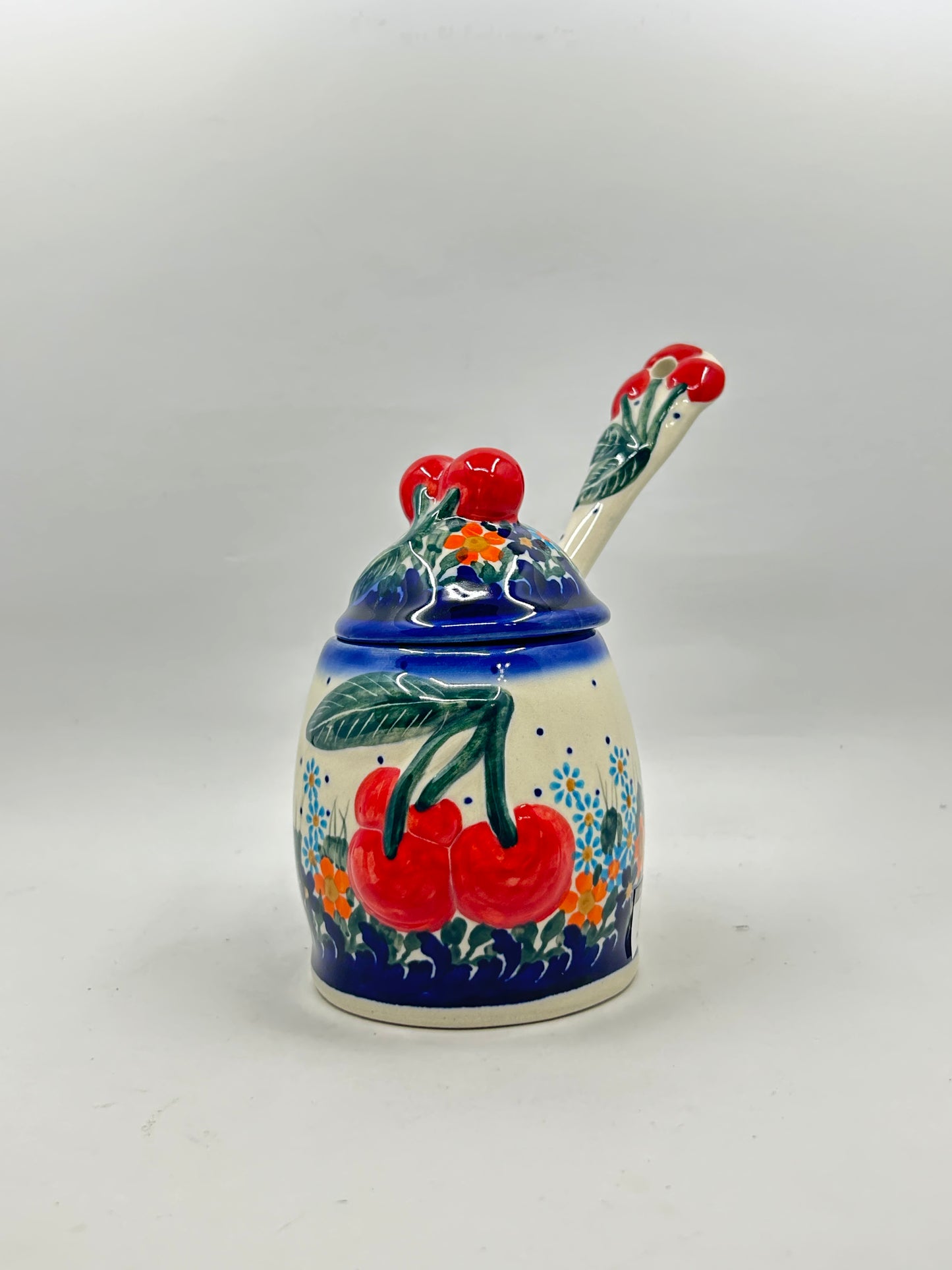 A2 Cherry Jam Jar - D23