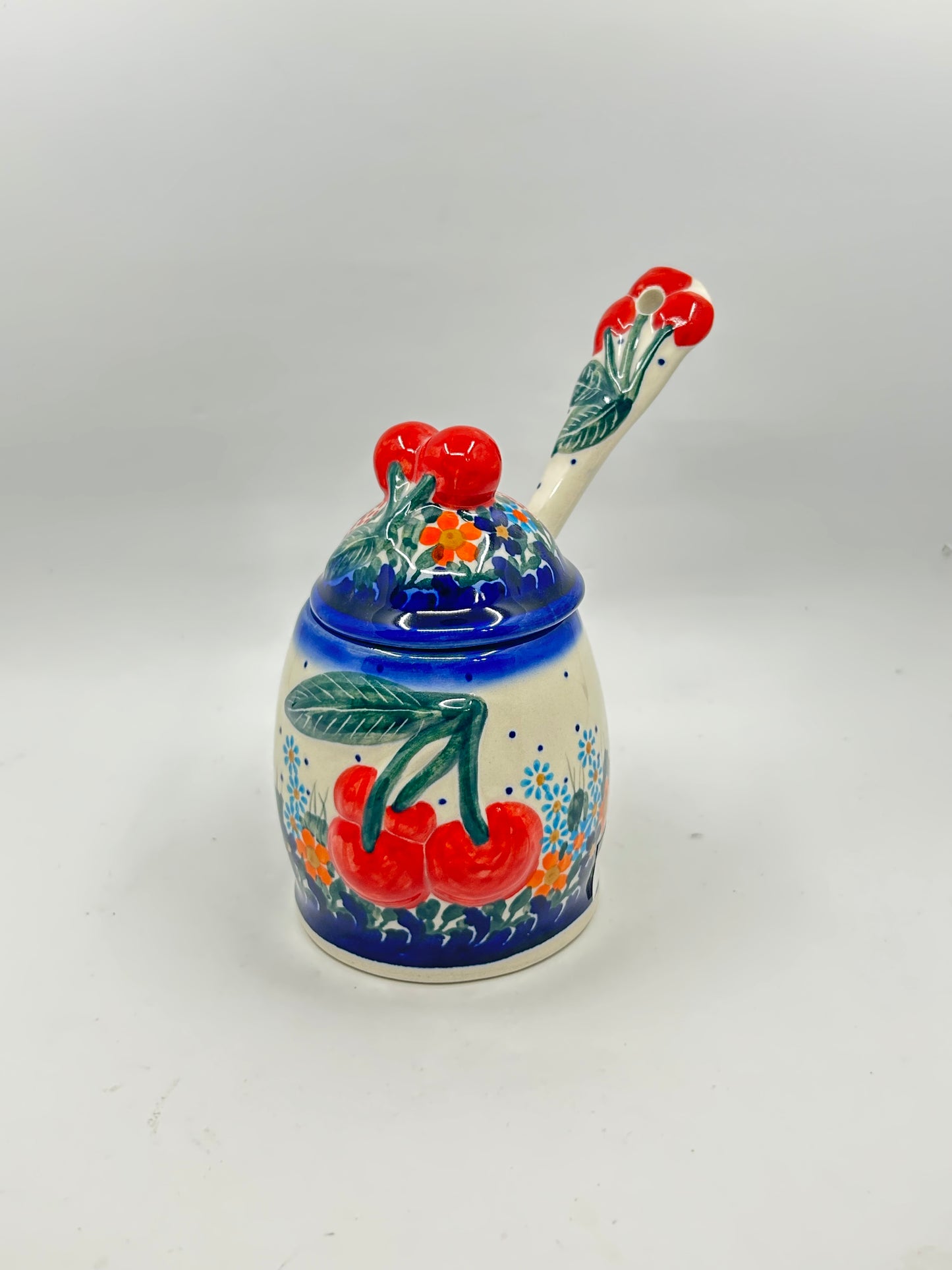 A2 Cherry Jam Jar - D23