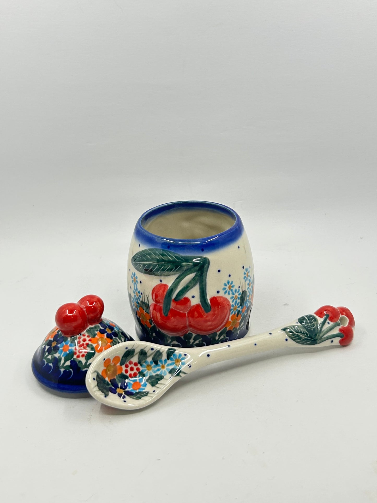A2 Cherry Jam Jar - D23