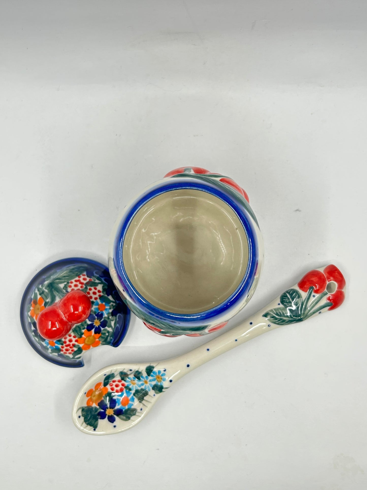 A2 Cherry Jam Jar - D23