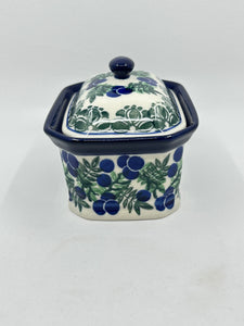 Covered Container ~ 3.25H x 3.5W x 4.5L ~ 1413X - T3!