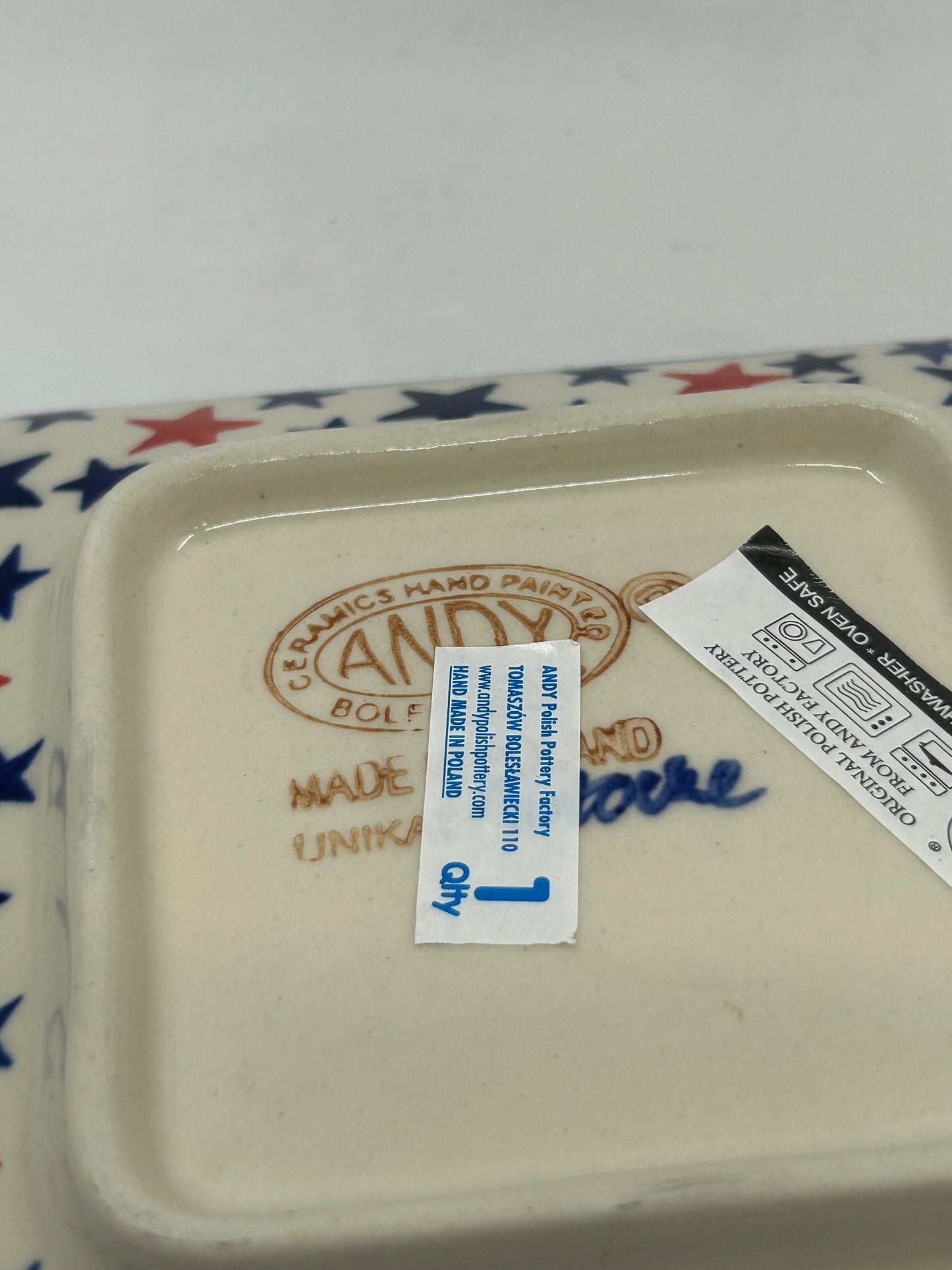 Square Plate - D47