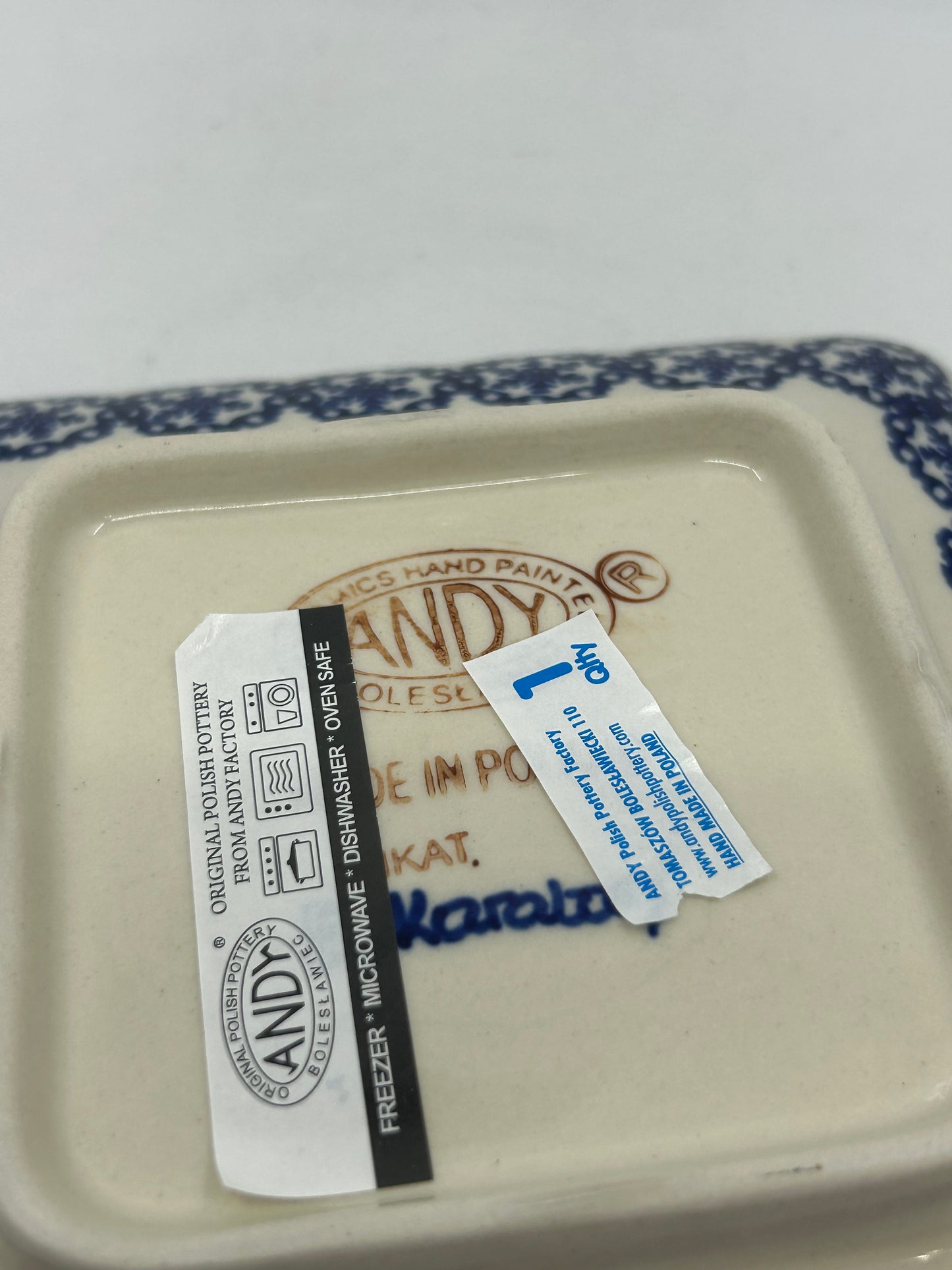 Square Plate - D85