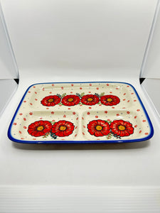 A318 Divided Dinner Plate - D101