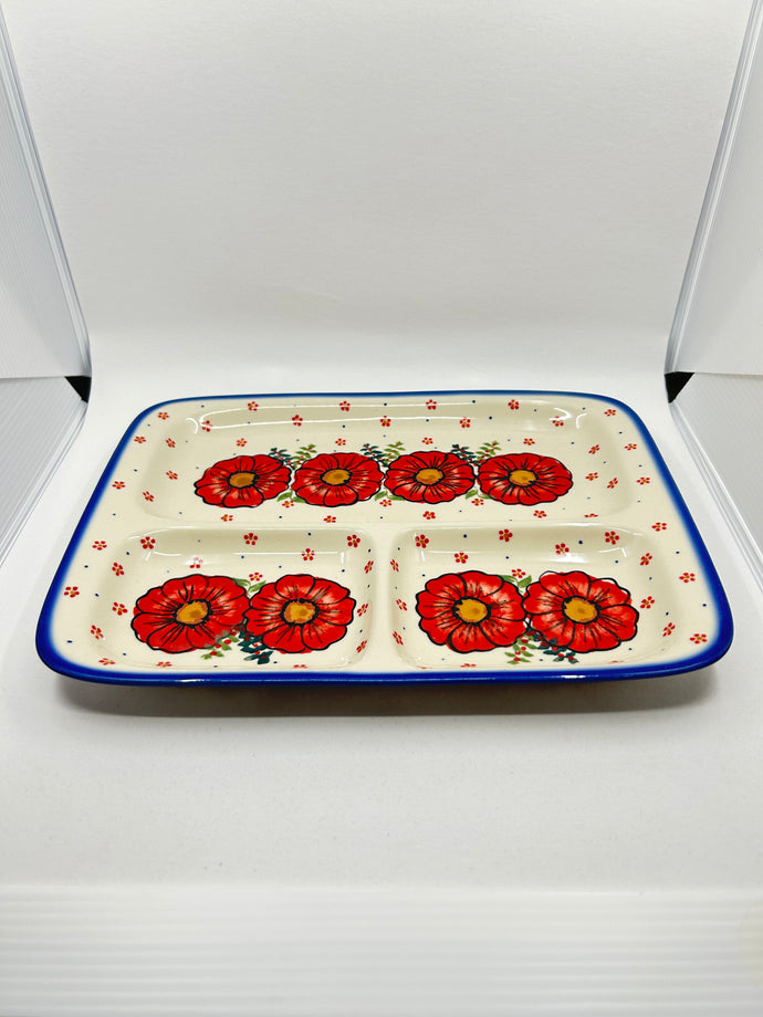 A318 Divided Dinner Plate - D101