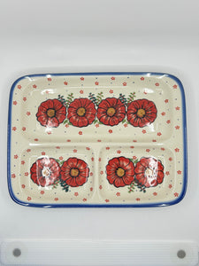 A318 Divided Dinner Plate - D101
