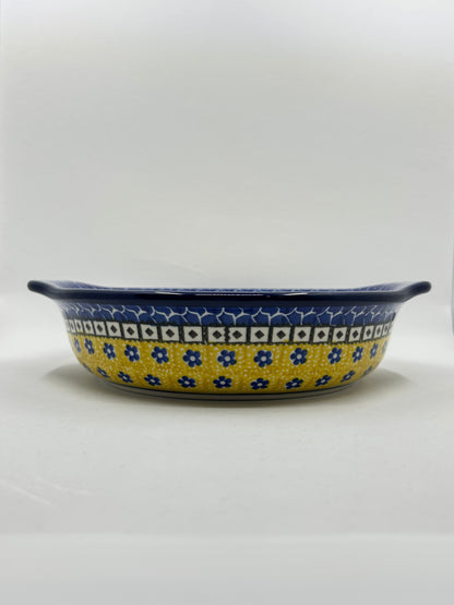 Baker ~ Round w/ Handles ~ 8 inch ~ 0859X - T3!