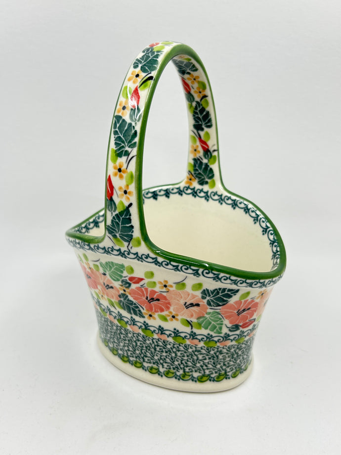 Basket with Handle ~ U4799 ~ U3!