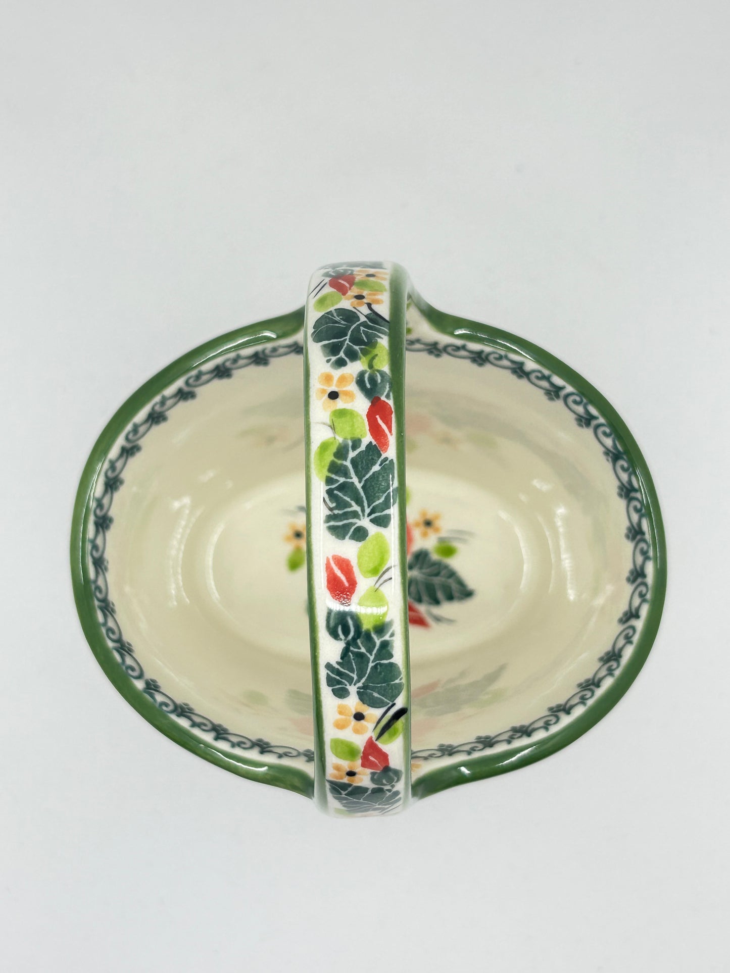 Basket with Handle ~ U4799 ~ U3!