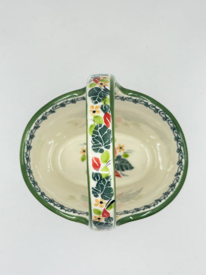 Basket with Handle ~ U4799 ~ U3!