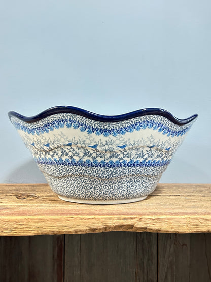 Bowl ~ Wavy Edge ~ Large ~ 12 inch ~ 2829X ~ T4!