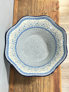 Bowl ~ Wavy Edge ~ Large ~ 12 inch ~ 2829X ~ T4!