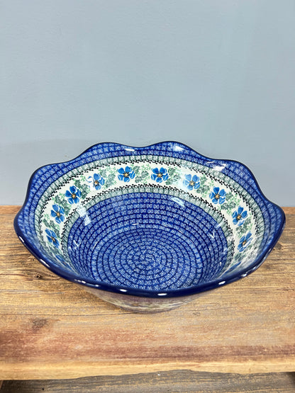 Bowl ~ Wavy Edge ~ Large ~ 12 inch ~ 1915X ~ T3!