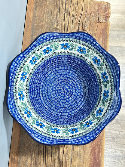 Bowl ~ Wavy Edge ~ Large ~ 12 inch ~ 1915X ~ T3!