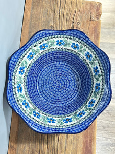 Bowl ~ Wavy Edge ~ Large ~ 12 inch ~ 1915X ~ T3!