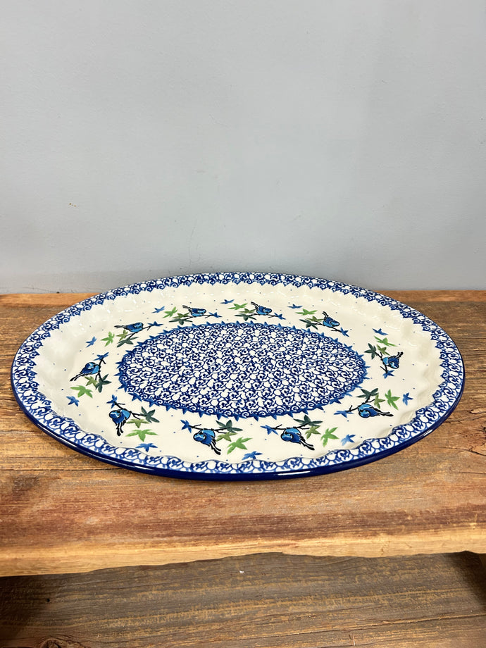 Oval Platter ~ 14.5” x 10” ~ 3235X - T4!