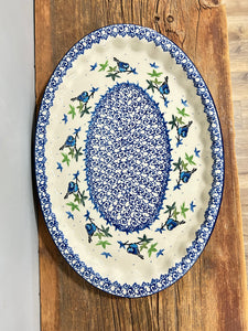 Oval Platter ~ 14.5” x 10” ~ 3235X - T4!