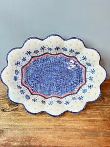 Wavy Edged Platter - PS25