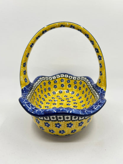 A21 ~ Basket with Handle ~ 0859X - T3!