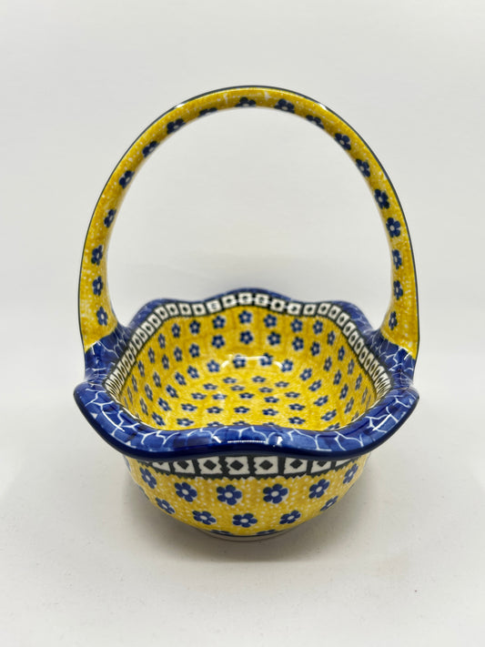 A21 ~ Basket with Handle ~ 0859X - T3!