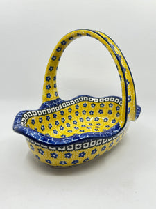 A21 ~ Basket with Handle ~ 0859X - T3!