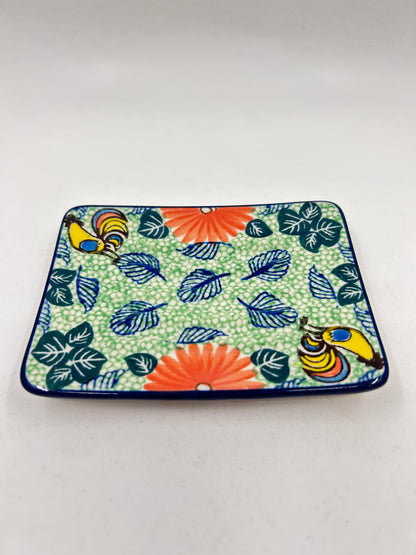 Soap Dish ~ 3.25 x 4.25 inch ~ U2617 ~ U3!