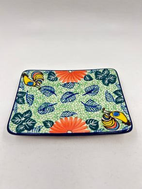 Soap Dish ~ 3.25 x 4.25 inch ~ U2617 ~ U3!
