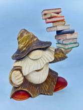 Load image into Gallery viewer, “Book Worm" #3 With Stack of Books