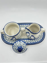 Load image into Gallery viewer, Cream (6 oz) &amp; Sugar (7oz) w/Plate ~ U4830 - U3!