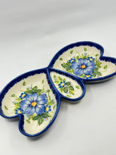 Load image into Gallery viewer, Butterfly Bowl - Blue floral - A1