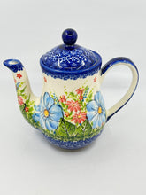Load image into Gallery viewer, 4-Cup Teapot - Blue Flowers - A1
