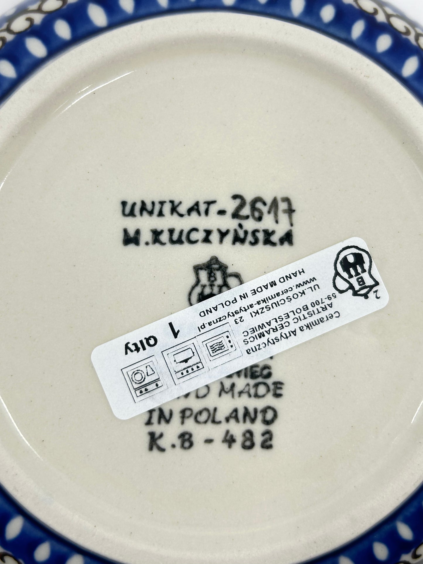 Bowl ~ Soup / Salad / Cereal ~ 6W ~ U2617 - U3!