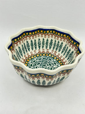 Bowl ~ Wavy Edge ~ 5 inch ~ 0192 ~ T4!