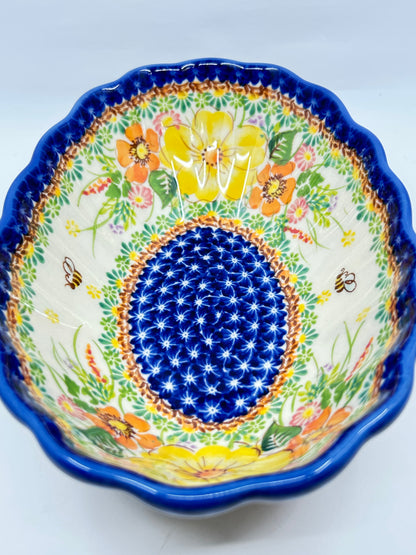 Wavy Oval Bowl - A816 - A1